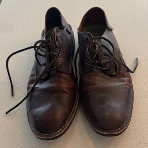 Sperry Dark Brown Leather Loafers